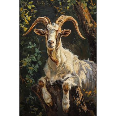 Chèvre Peinture